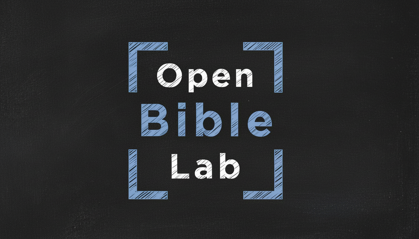 OpenBibleLab logo