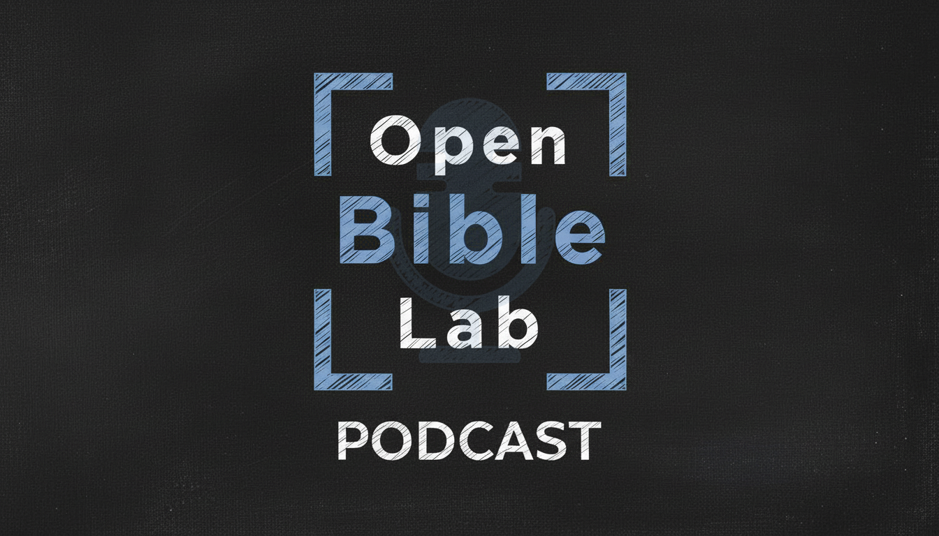 The OpenBibleLab Podcast logo