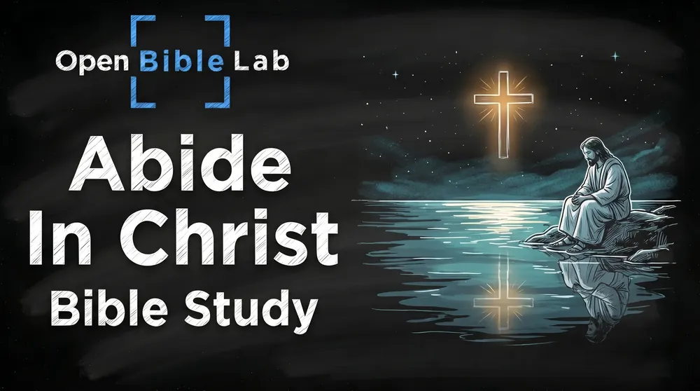 Abide in Christ Bible study
