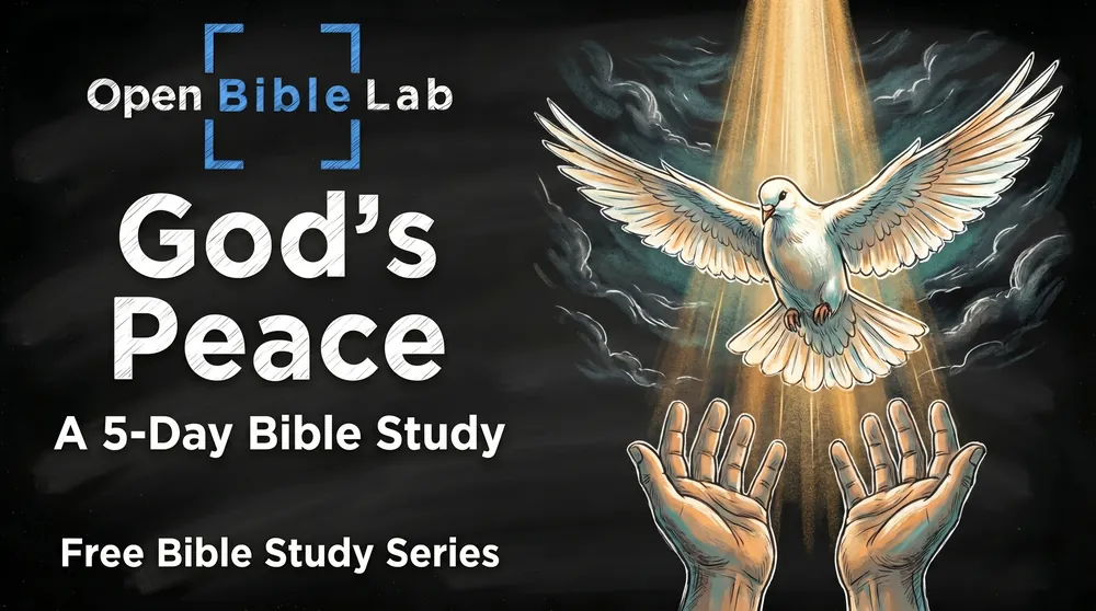God's Peace, free guided study